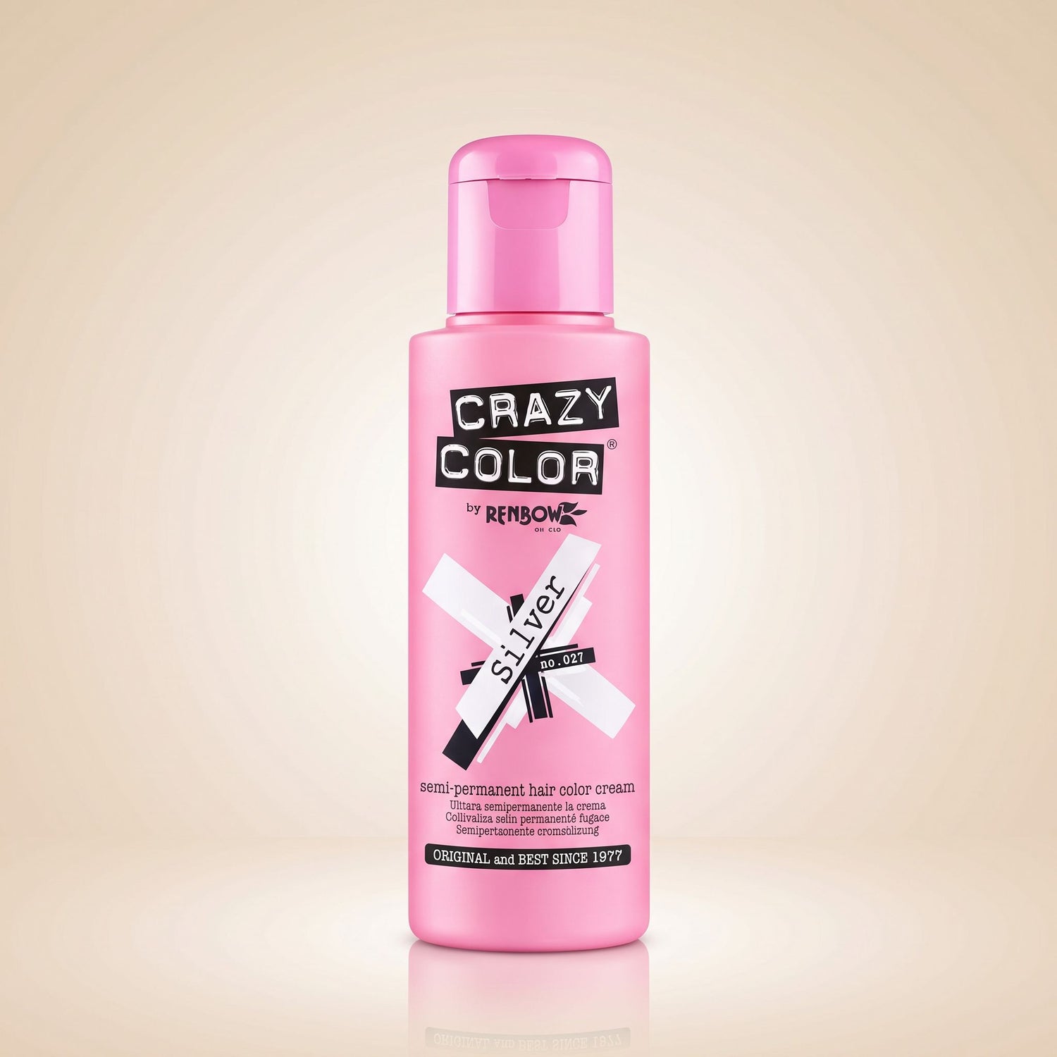 Crazy Color Silver 100 ml - hero