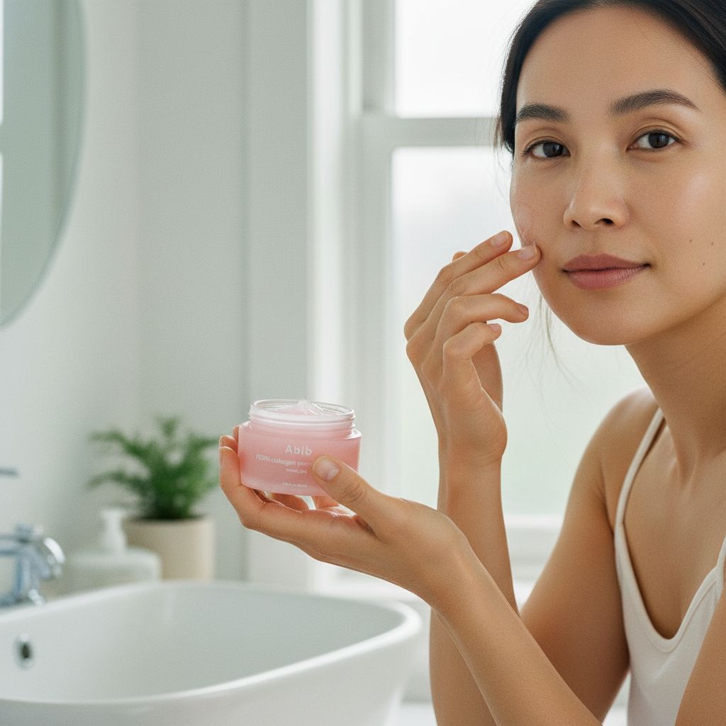 [Abib] PDRN COLLAGEN OVERNIGHT MASK FIRMING JELLY 80ml — Fermeté et collagène la nuit - lifestyle