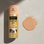 EBIN Tinted Lace Spray Light Warm Brown 80ml - texture