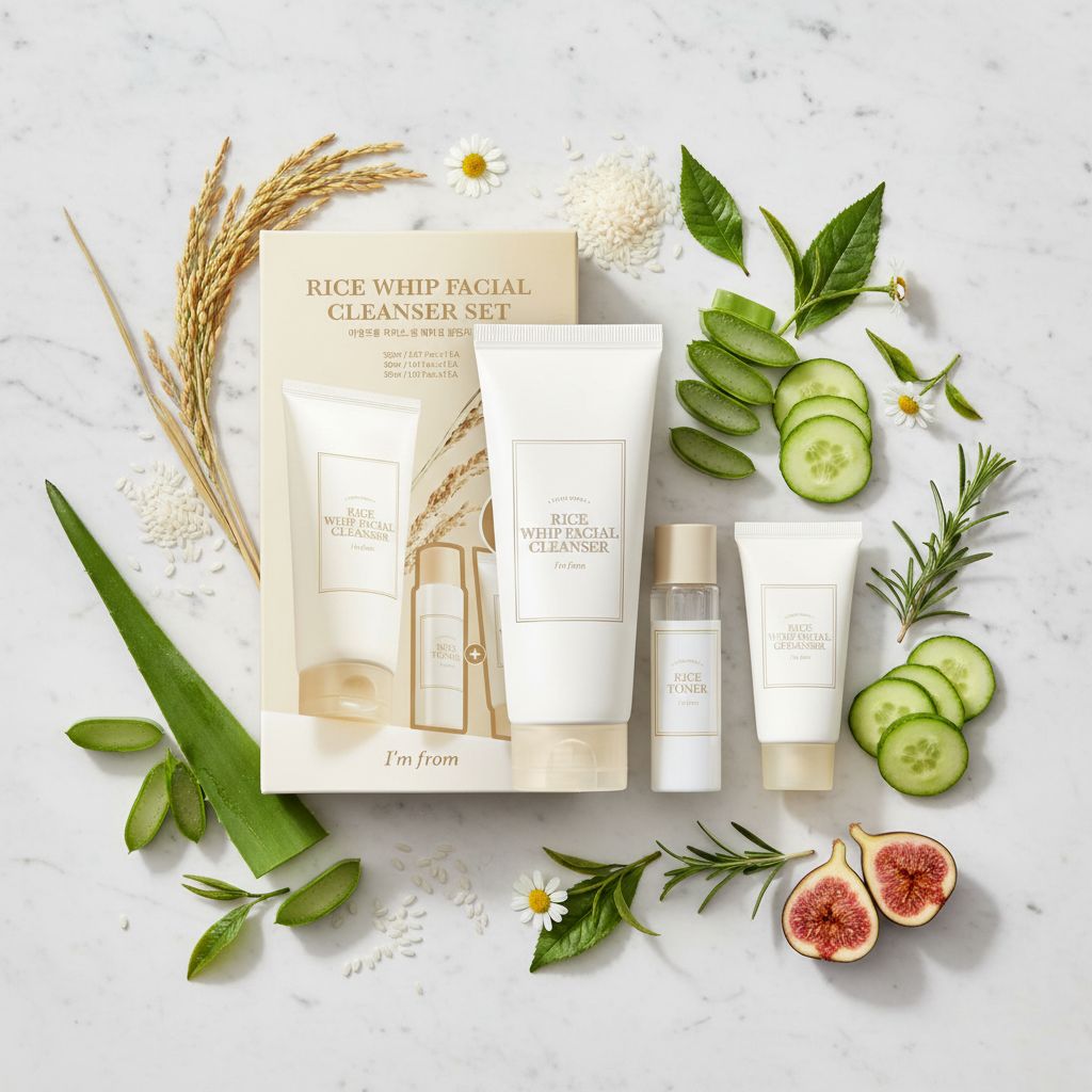 I'm From Rice Whip Foam Cleansing Set - ingredients