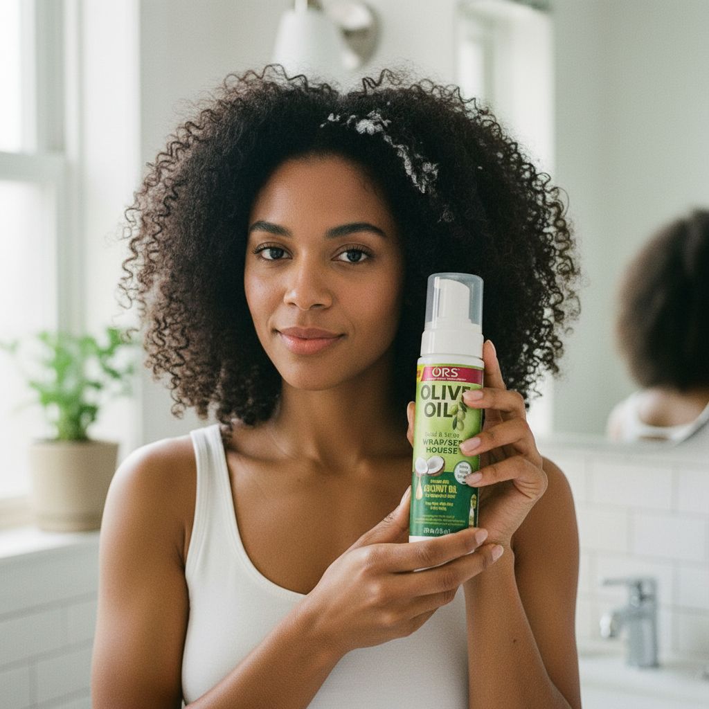 ORS – Olive Oil Wrap Set Mousse 207ml - lifestyle