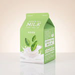 Green Tea Milk Face Mask – Masque Visage Apaisant au Thé Vert & Lait - hero