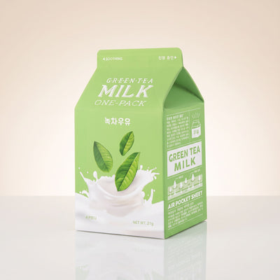 A'pieu – Green Tea Milk One-Pack – 21g