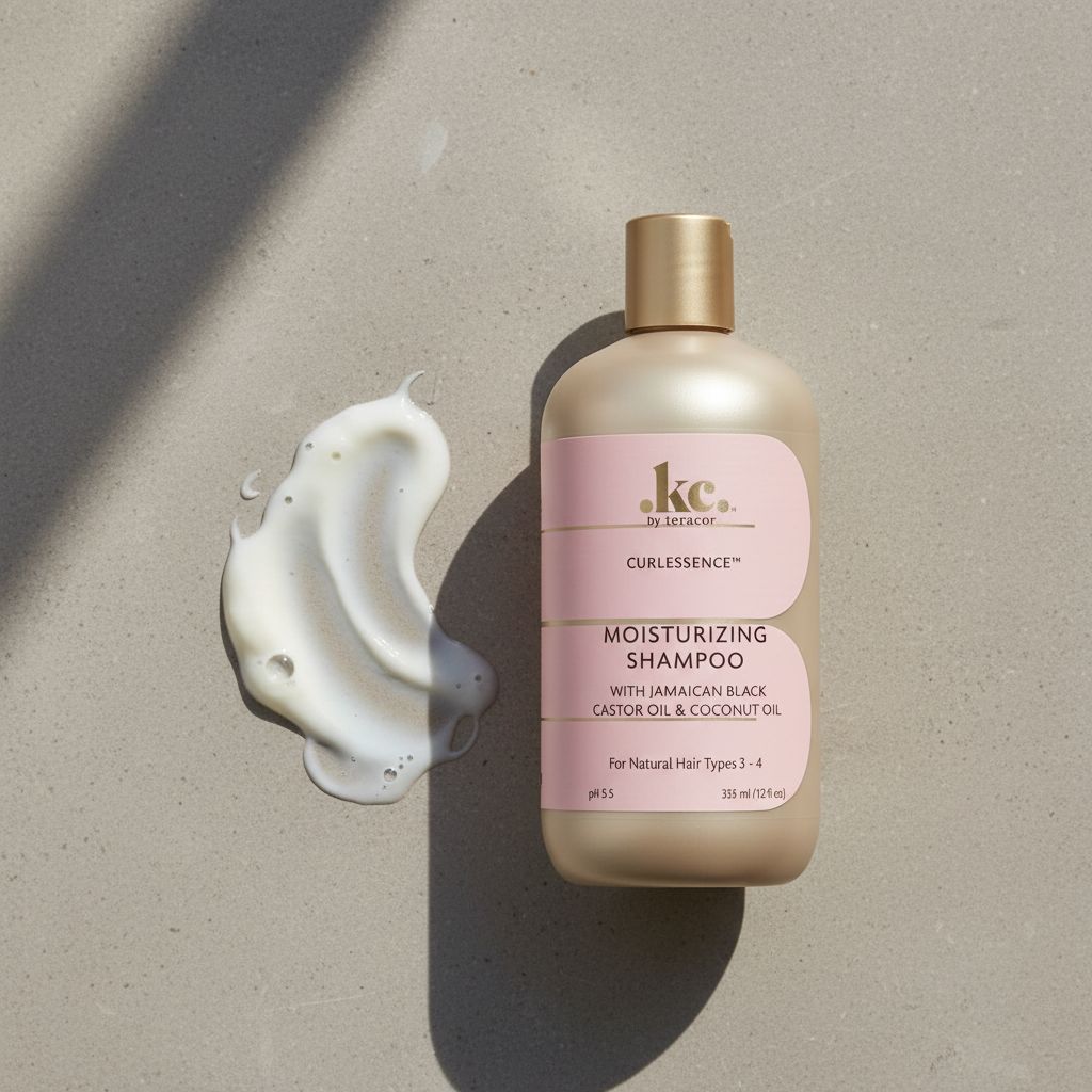 KeraCare Curlessence – Shampoing Hydratant Nourrissant 355ml (Moisturizing Shampoo) - texture
