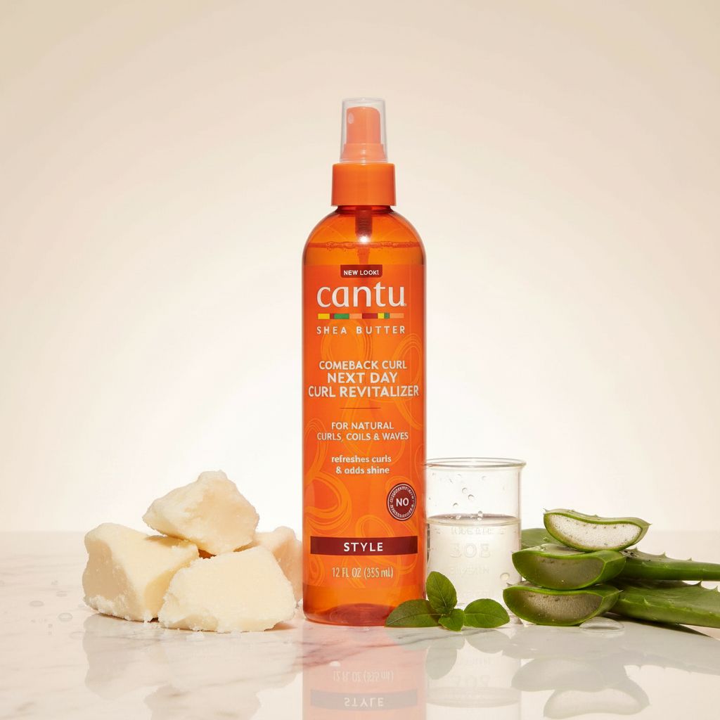 CANTU – Spray Réactivateur de Boucles Jour 2 12oz (Comeback Curl Next Day Revitalizer) - ingredients