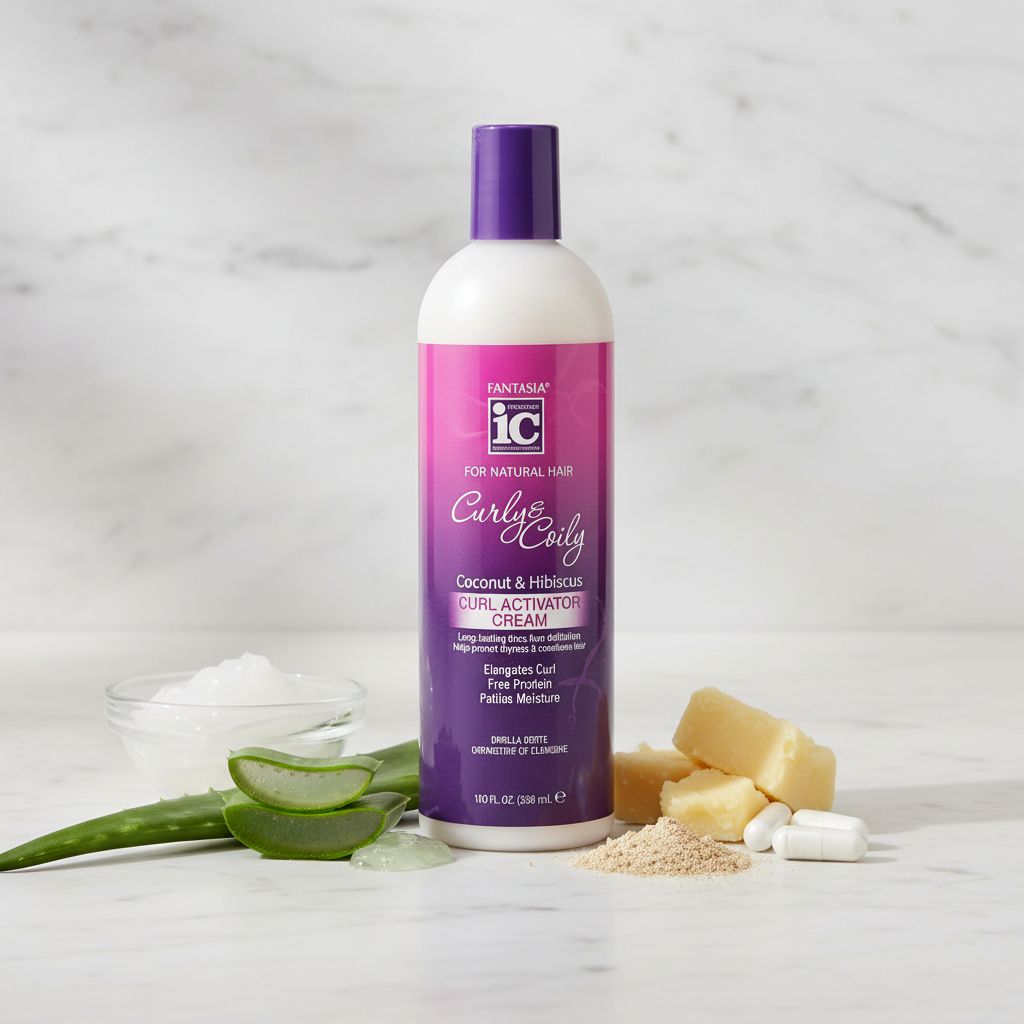 IC Fantasia – Activateur de Boucles Hydratant 370ml (Curl Activator) - ingredients