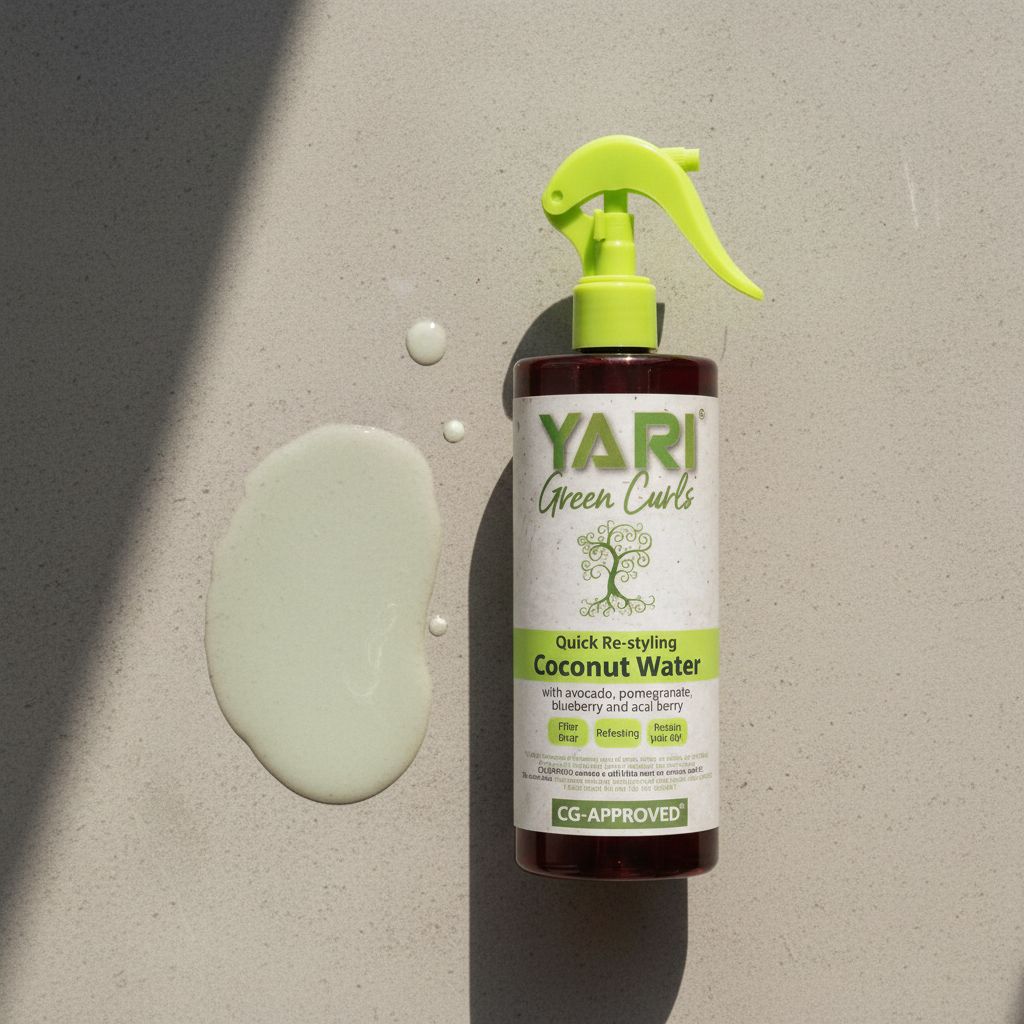 Yari Green Curls Coconut Water 500ml - texture