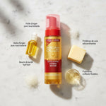 Creme of Nature – Mousse Coiffante Style & Brillance à l’Huile d’Argan 207ml (Style & Shine Foaming Mousse) - ingredients