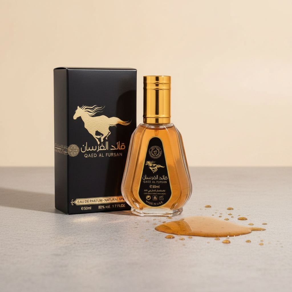 LATTAFA Qaed Al Fursan  Eau de Parfum - 50ml - texture