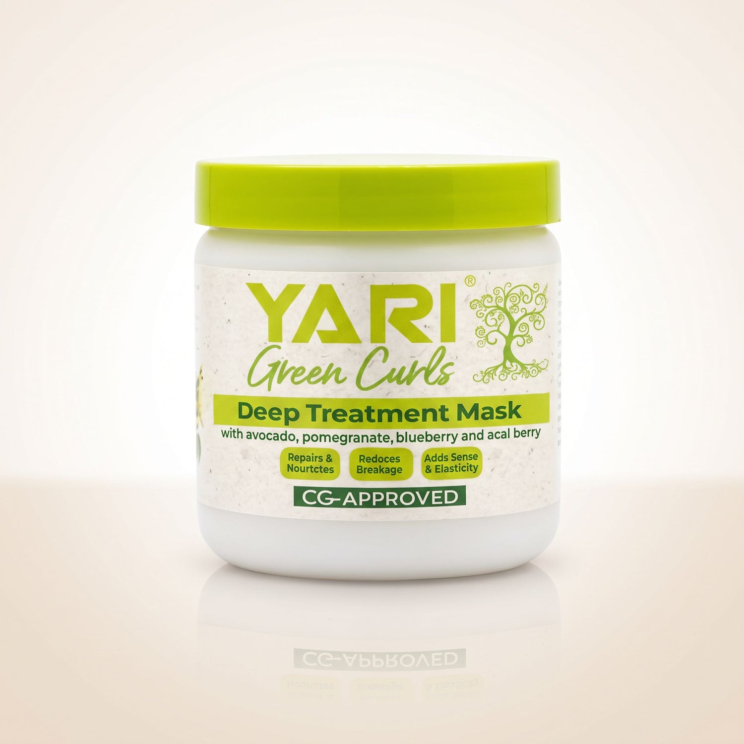 Yari Green Curls Deep Treatment Mask 475ml - hero