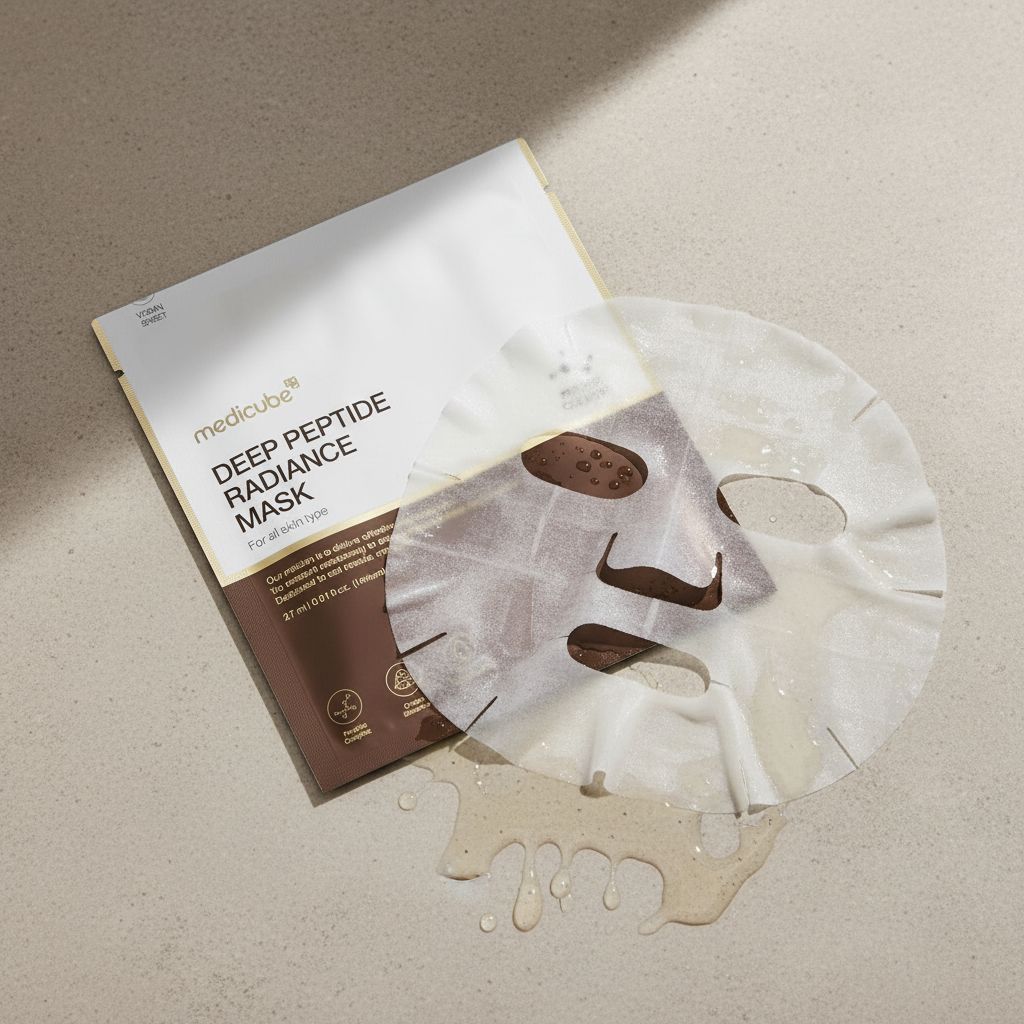 Medicube - Deep Peptide Radiance Mask — Masque éclat peptides intensif - texture