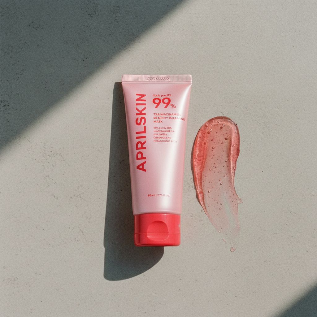 APRILSKIN - TXA Niacinamide 99 Night Wrapping Mask — Soin de nuit anti-rides intensif - texture
