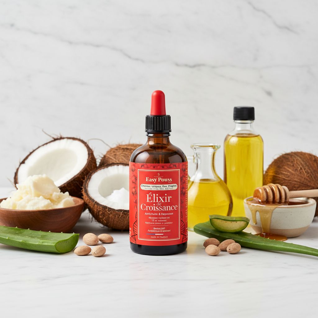 Easy Pouss Élixir de Croissance – Cheveux Normaux à Fins 100 ml - ingredients