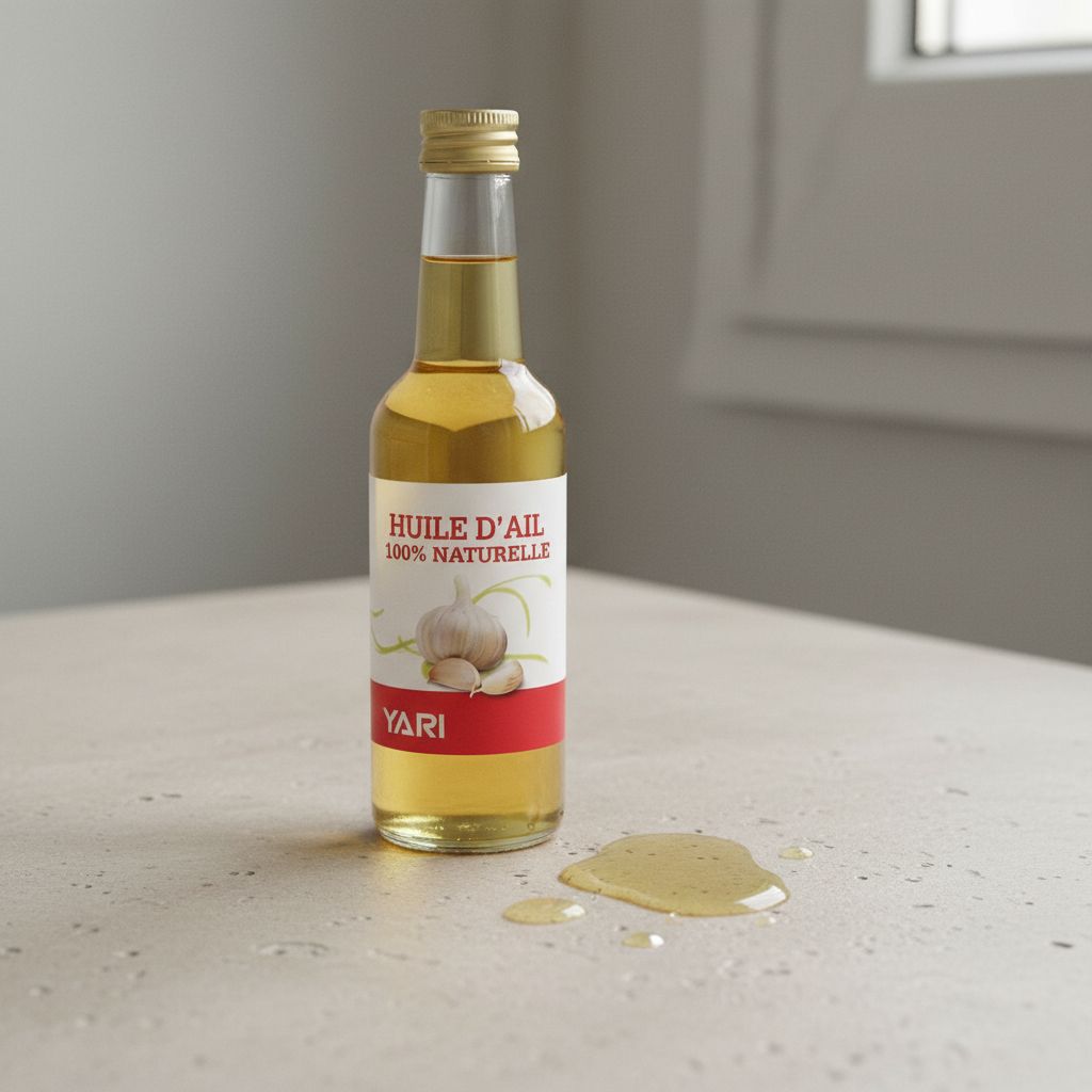 Yari Huile d’Ail 250 ml - texture