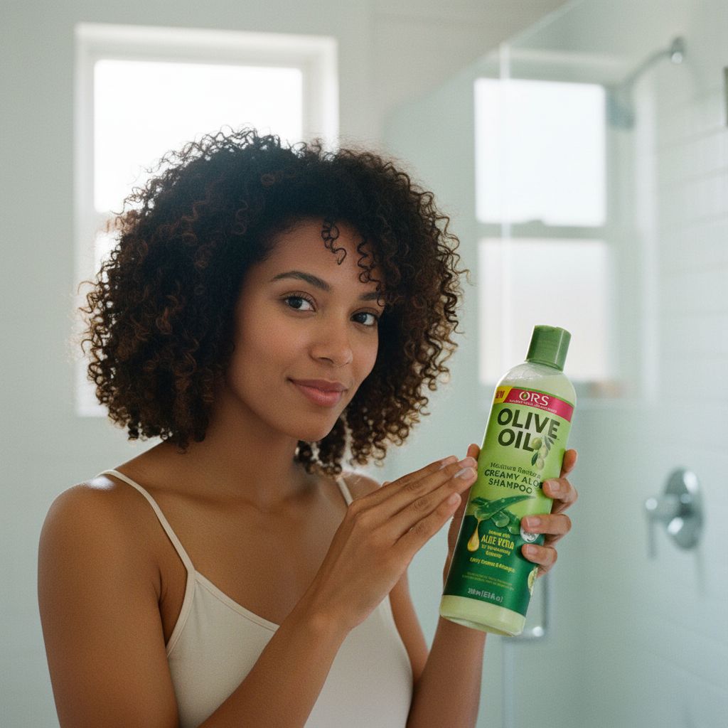 ORS – Olive Oil Creamy Aloe Shampoo 370ml - lifestyle