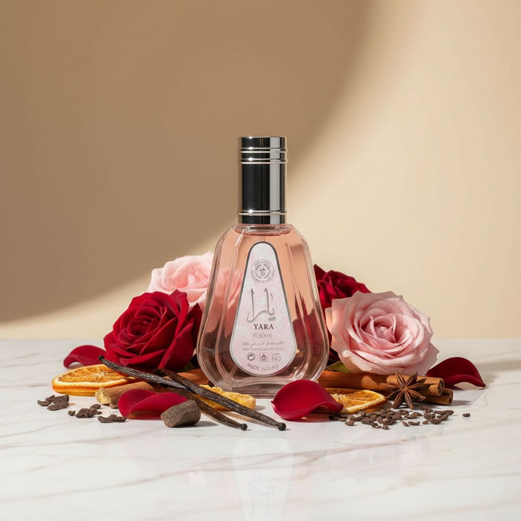 PARFUM LATTAFA YARA ROSE REF L6096 50ML - ingredients