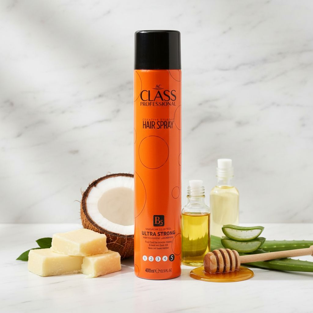 AC CLASS Hair Spray Ultra Strong Laque 400ml - ingredients