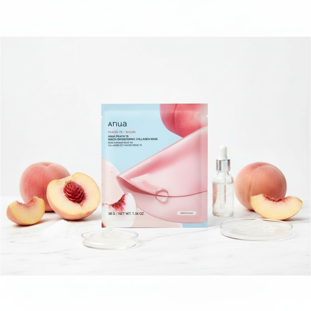 ANUA PEACH 70 NIACIN BRIGHTENING COLLAGEN MASK - ingredients