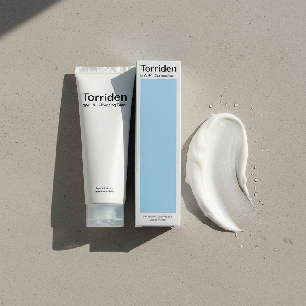 Torriden Hyaluronic Acid Foam Cleanser – Mousse Nettoyante Hydratante 150 ml - texture