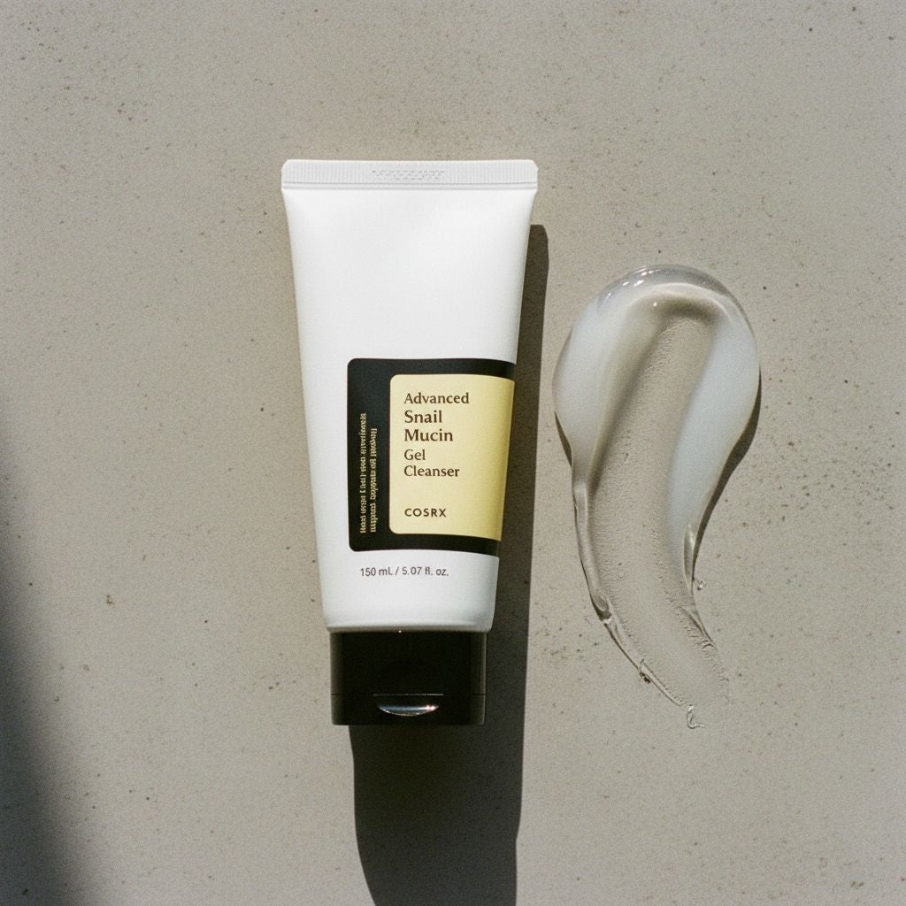 COSRX Advanced Snail Mucin Gel Cleanser – Gel Nettoyant Hydratant à la Mucine d’Escargot 150 ml - texture