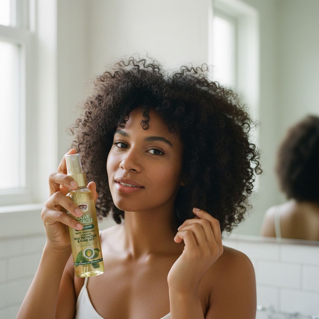 AP-OM Heat Protection Shine Mist 4oz - lifestyle