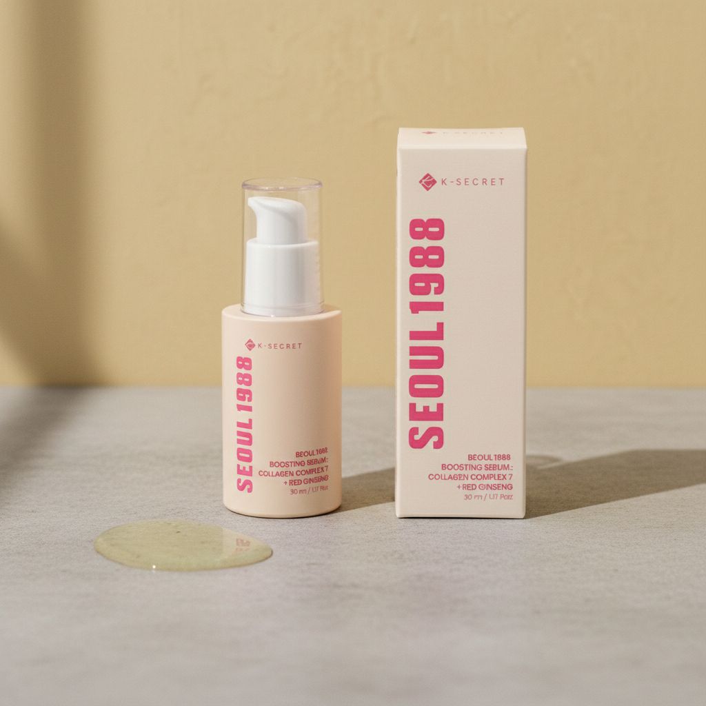 [KSECRET] SEOUL 1988 BOOSTING SERUM: COLLAGEN COMPLEX 7 + RED GINSENG — Éclat et fermeté intense - texture