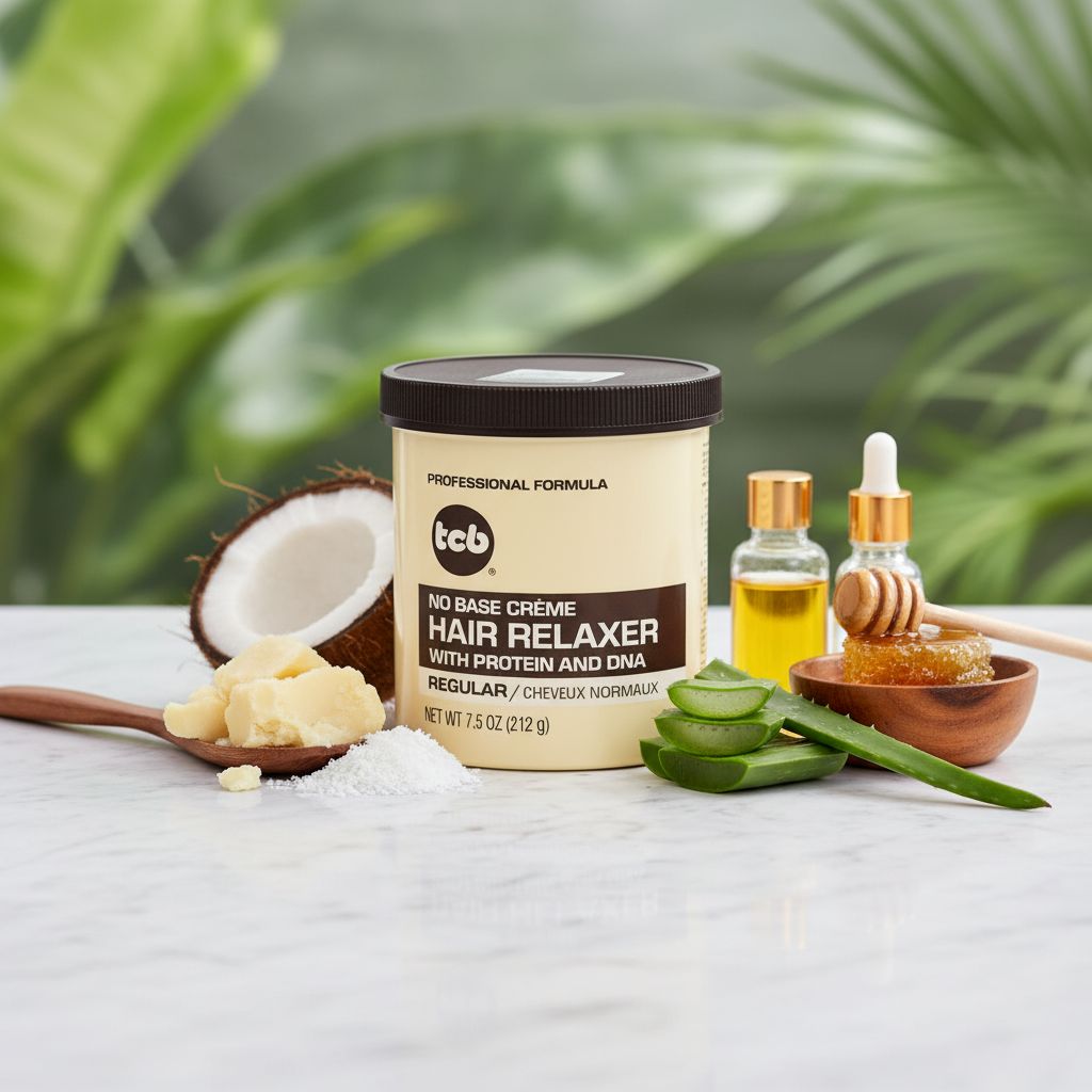 TCB No Base Crème Défrisante – Regular 212 g - ingredients
