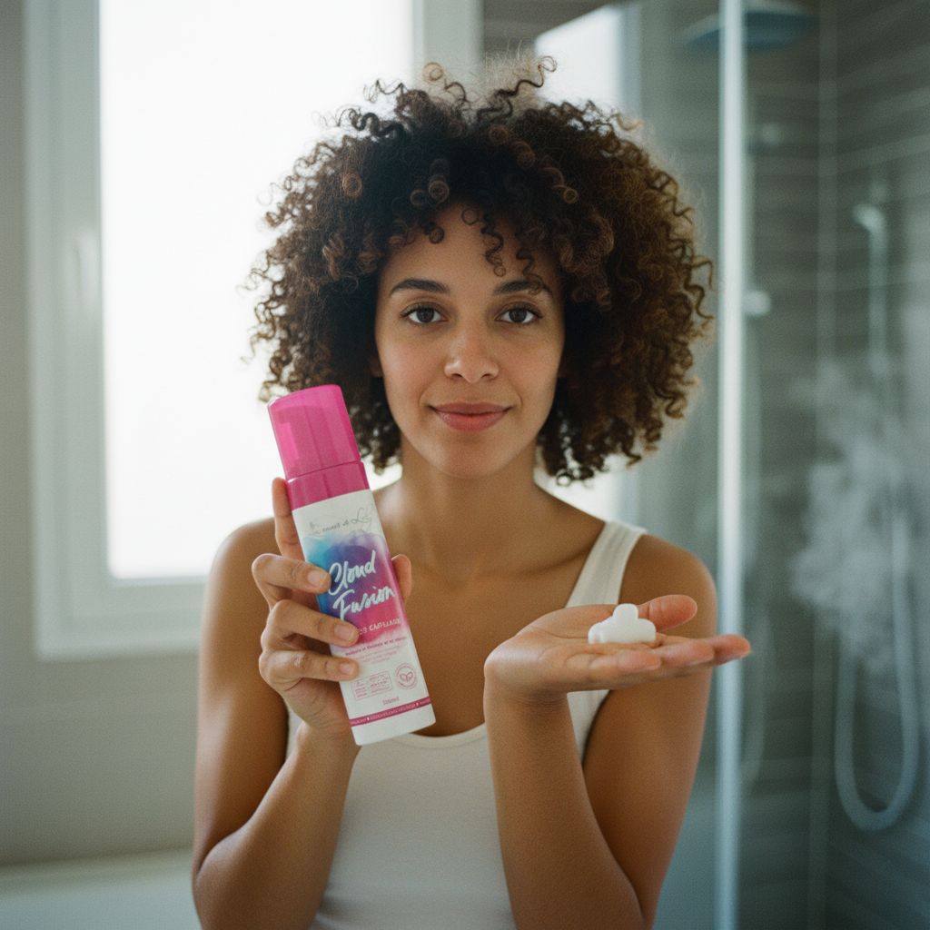 Les Secrets de Loly – Cloud Fusion Mousse Définition & Volume 200ml - lifestyle