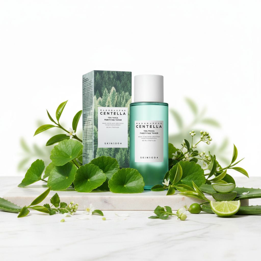 SKIN1004 Madagascar Centella Tea-Trica Purifying Toner – Tonique Purifiant 210 ml - ingredients