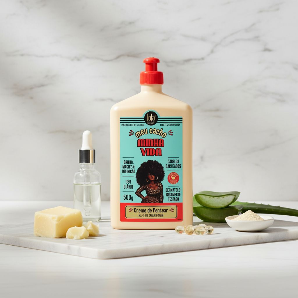 Lola Cosmetics – Meu Cacho Minha Vida Crème de Pentear Définition Boucles 500g - ingredients
