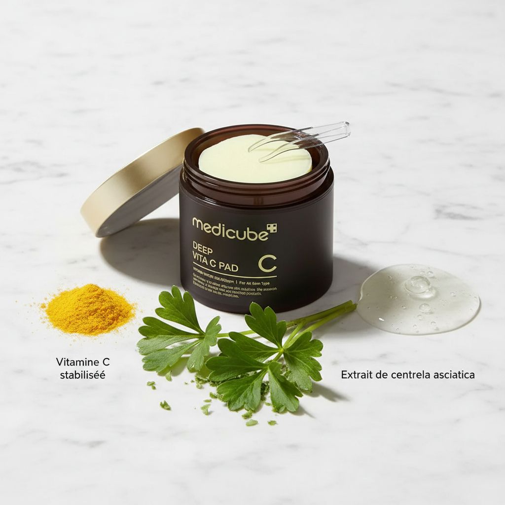 Medicube DEEP VITA C PAD (70pcs) 150G — Éclat et radiance pour la peau - ingredients