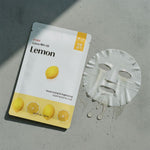 Etude House - 0.2 Therapy Air Mask Lemon — Masque tissu purifiant au citron - texture