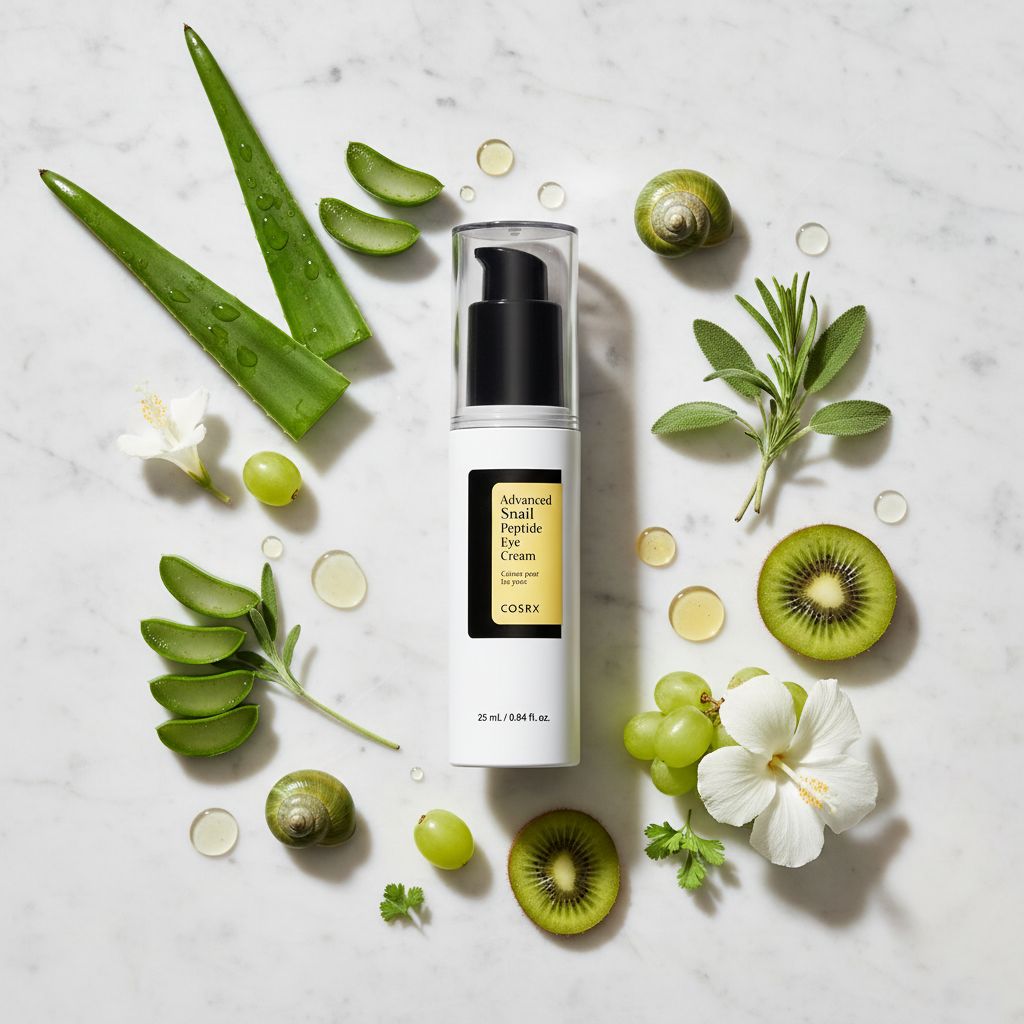 COSRX Advanced Snail Peptide Eye Cream – Crème Contour des Yeux Réparatrice 25 ml - ingredients