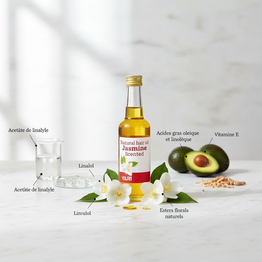 Yari Huile Parfumée au Jasmin 250 ml - ingredients