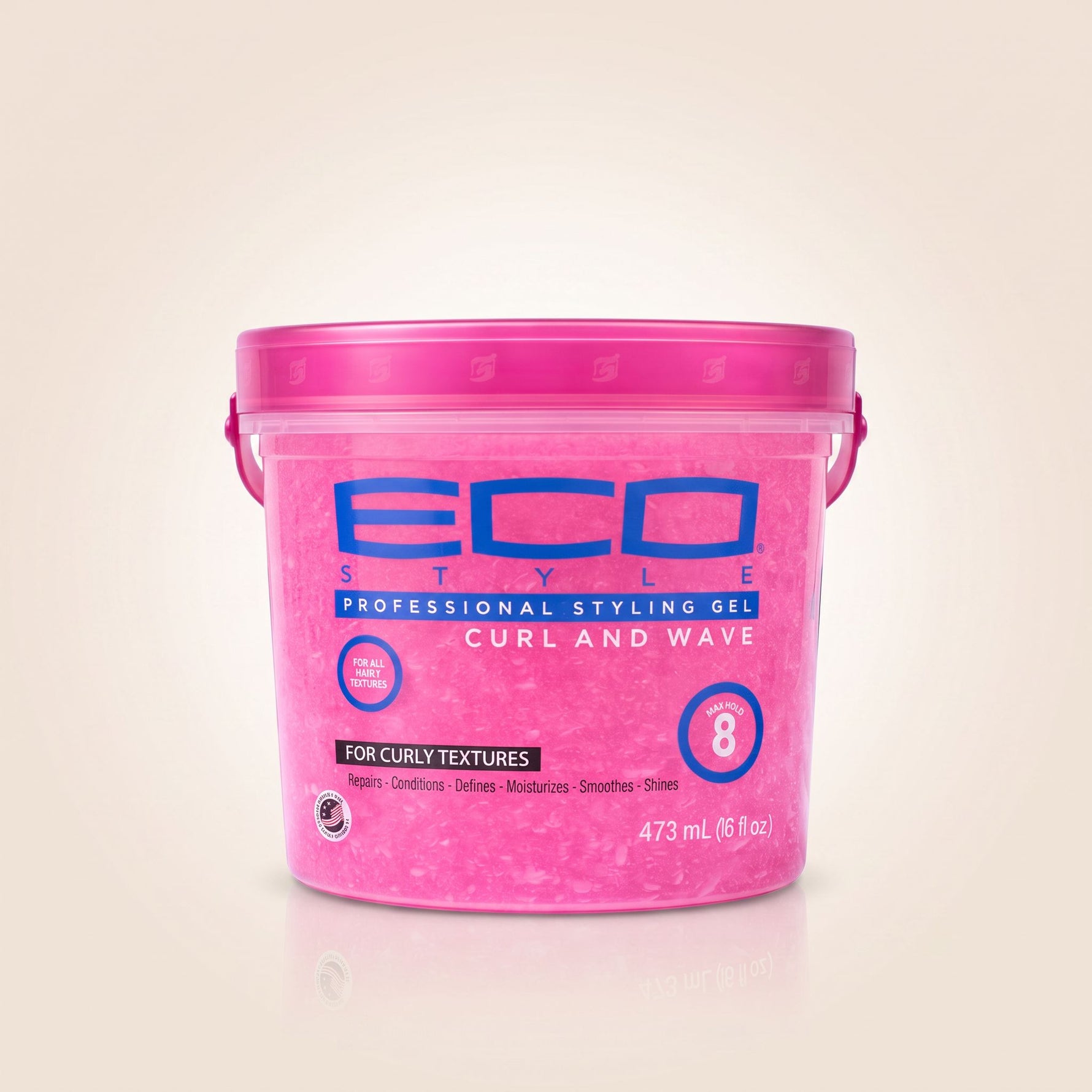 Eco Style Gel Curl & Wave (Pink) 473 ml - hero
