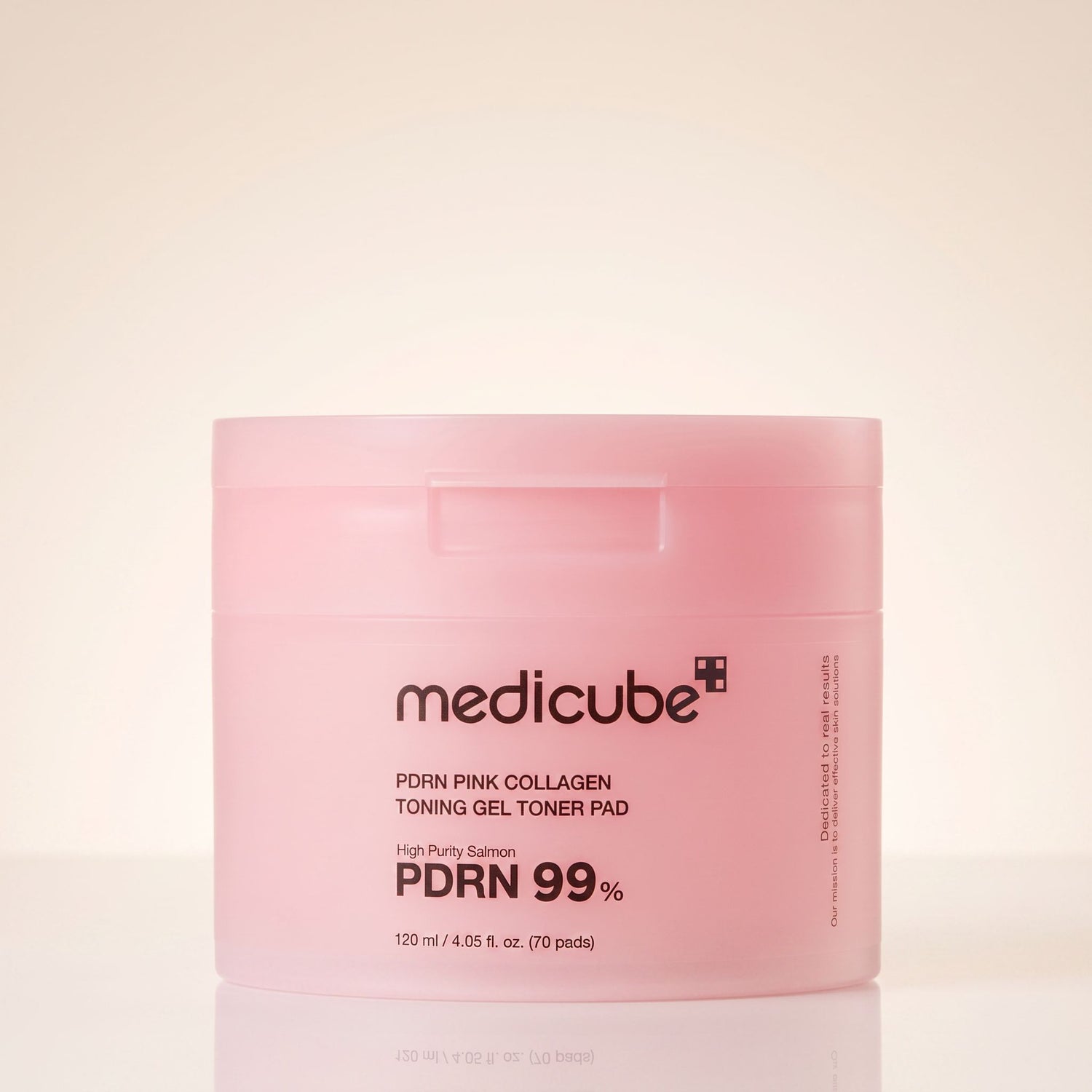 [Medicube] PDRN PINK COLLAGEN TONING GEL TONER PAD 70ea - hero