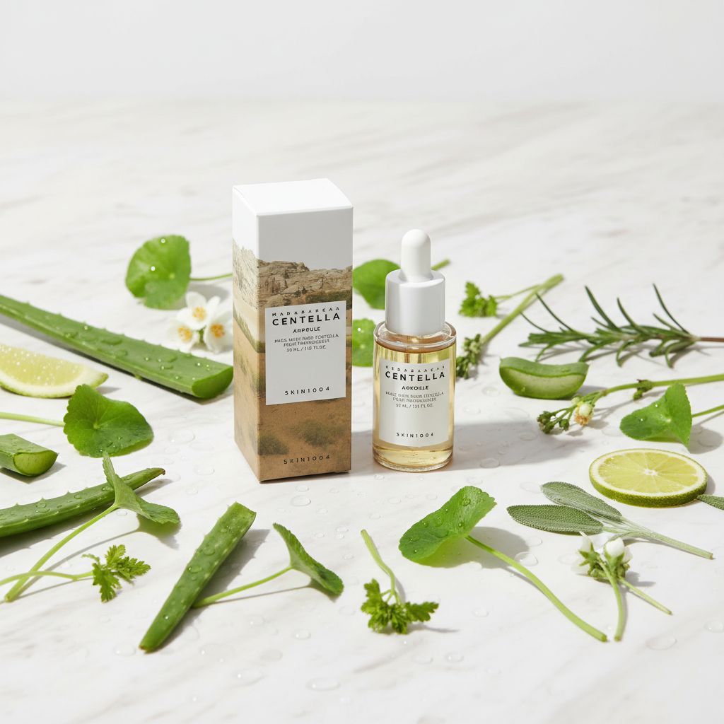 SKIN1004 Madagascar Centella Ampoule – Ampoule Apaisante à la Centella 30 ml - ingredients