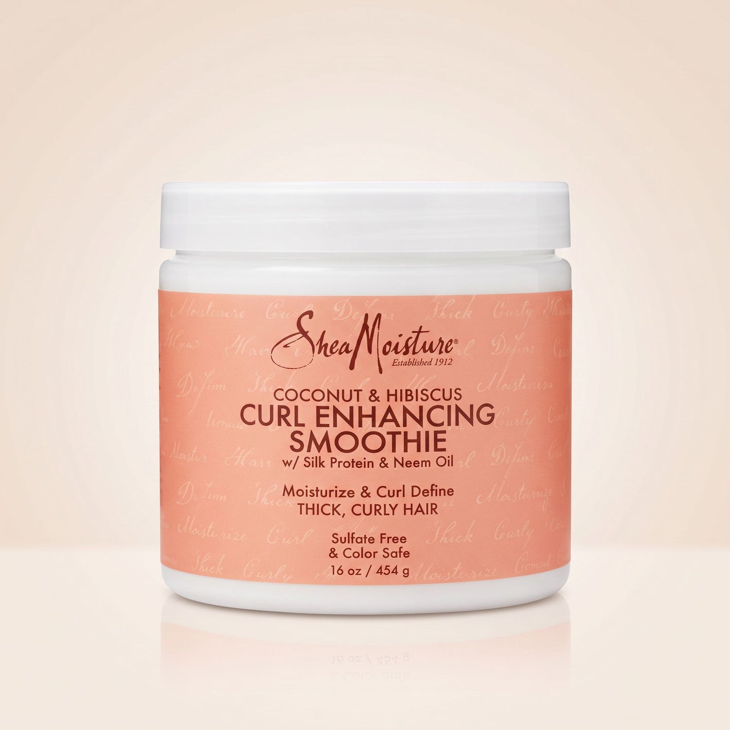 Shea Moisture – Coconut & Hibiscus Curl Enhancing Smoothie 16oz Family Size - hero
