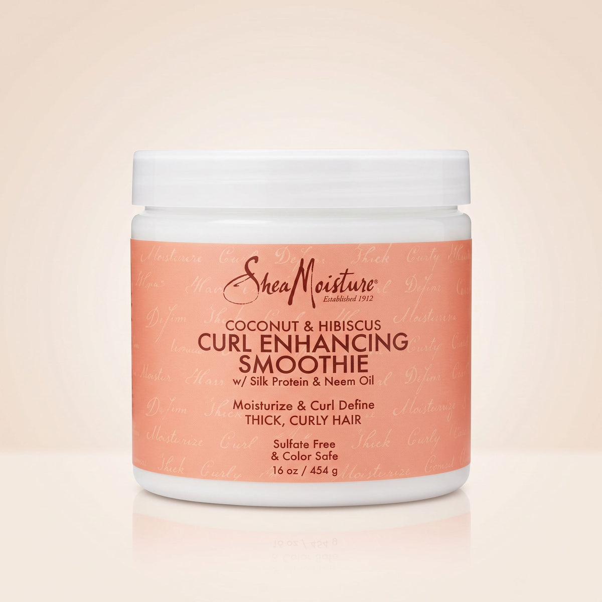 Shea Moisture – Coconut & Hibiscus Curl Enhancing Smoothie 16oz Family Size - hero