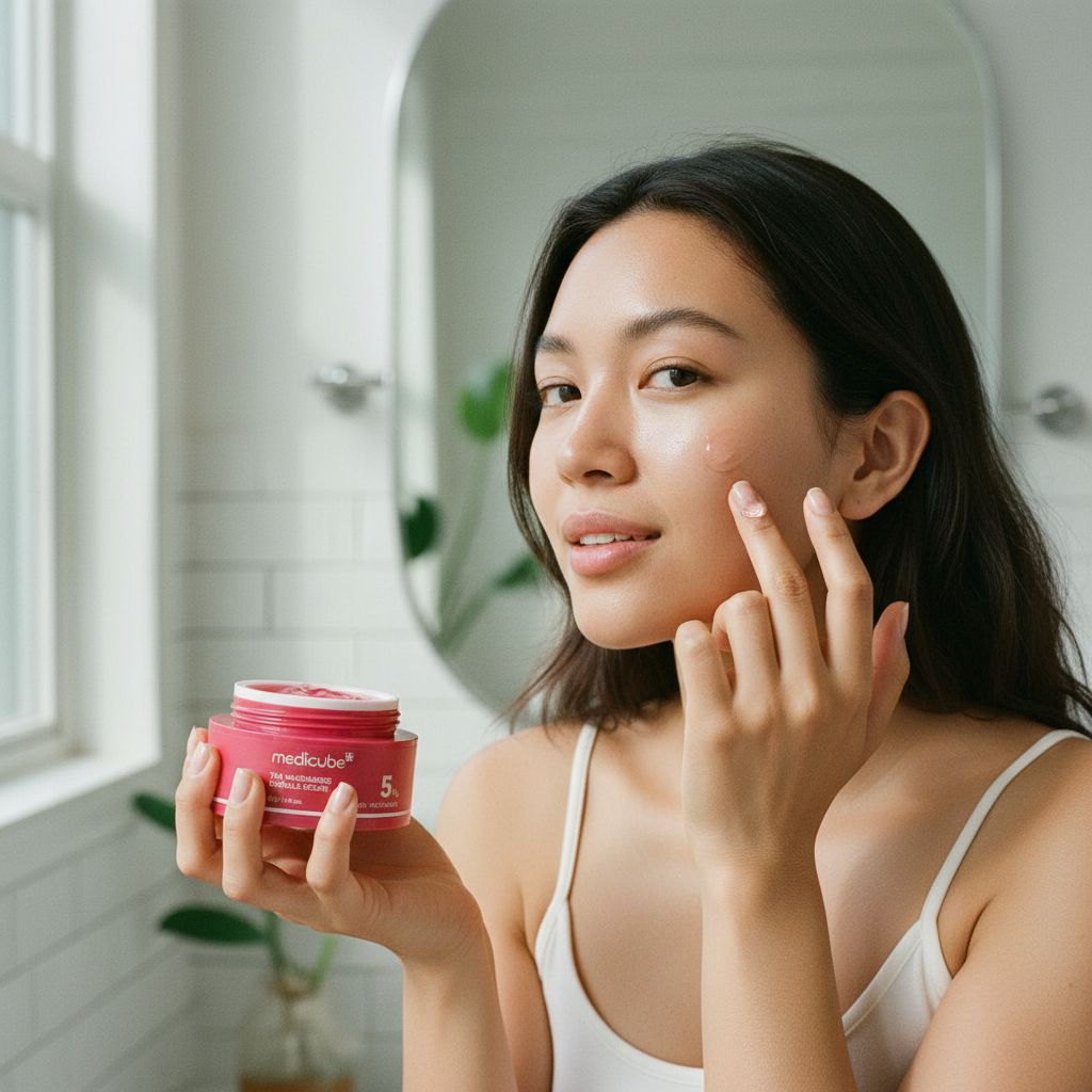 Medicube TXA Niacinamide Capsule Cream - Creme Eclat Anti-Taches 55 g - lifestyle