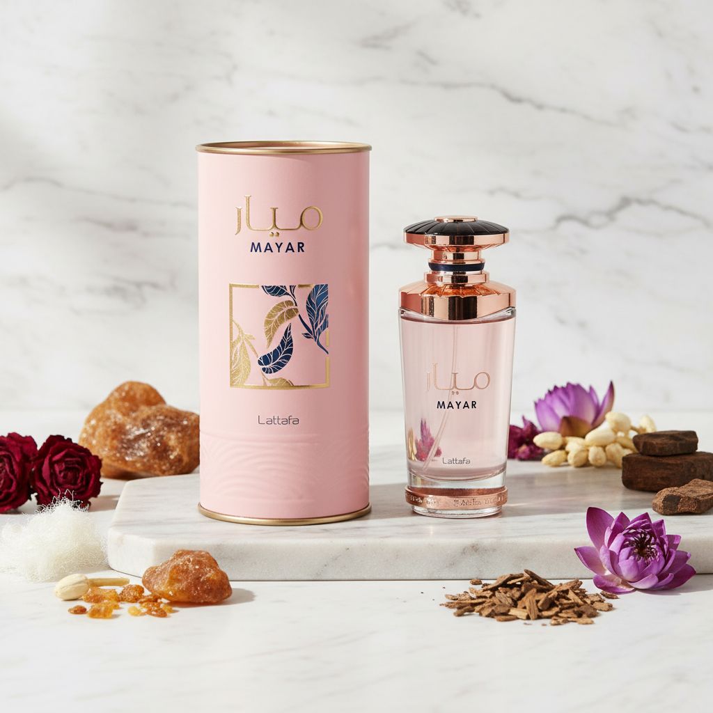 LATTAFA Mayar Eau de Parfum - 100ml — Parfum oriental luxe et sensuel - ingredients