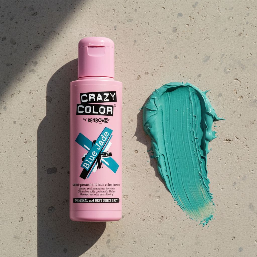 Crazy Color Blue Jade 100 ml - texture