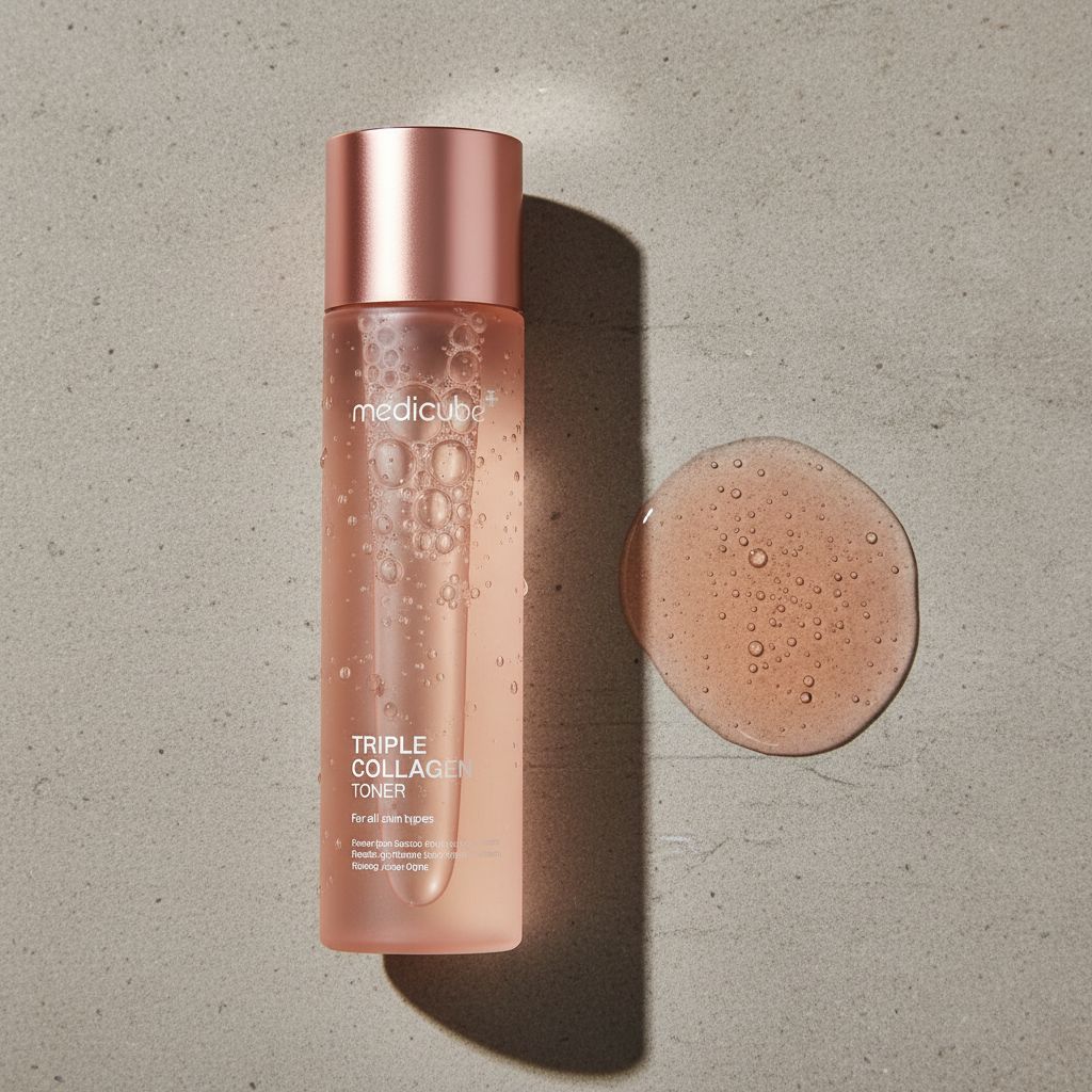 MEDICUBE TRIPLE COLLAGEN TONER
4.0 (140ML) - texture