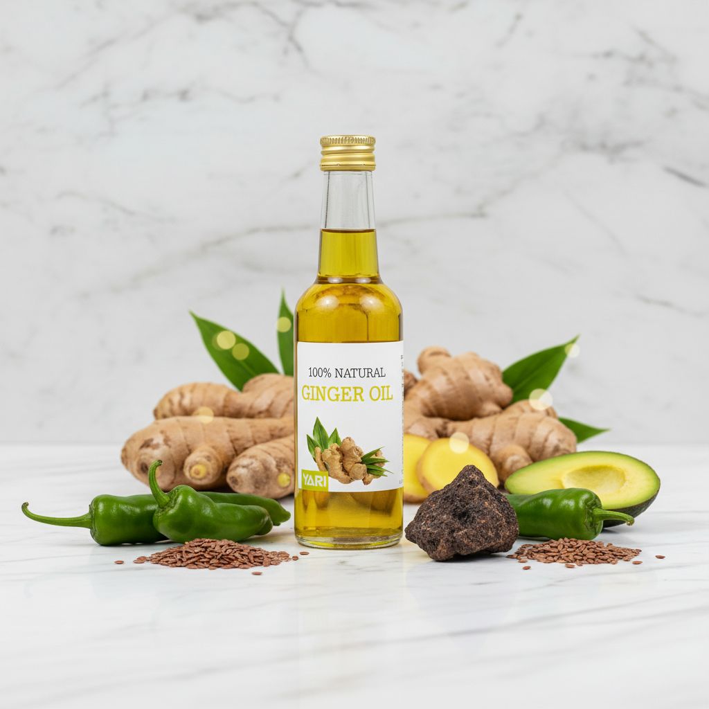 Yari Huile de Gingembre 250 ml - ingredients