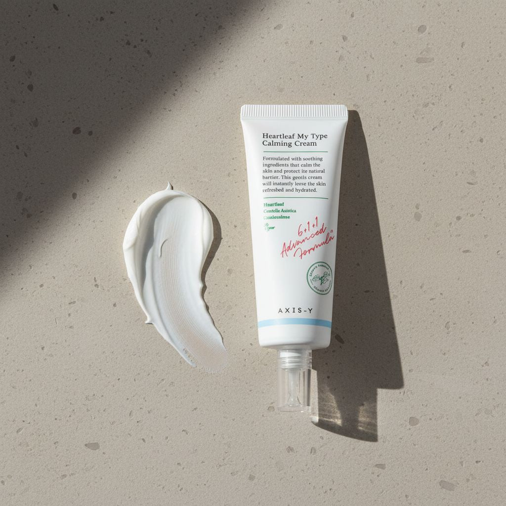 [AXIS-Y] HEARTLEAF MY TYPE CALMING CREAM 60ML - texture