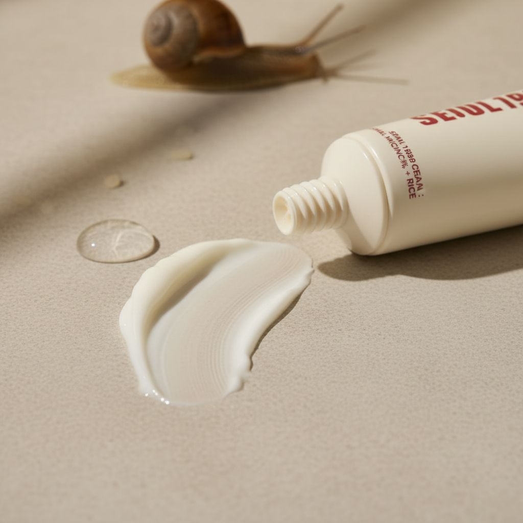 KSECRET Seoul 1988 Cream – Snail Mucin 93% + Rice 100 ml - texture