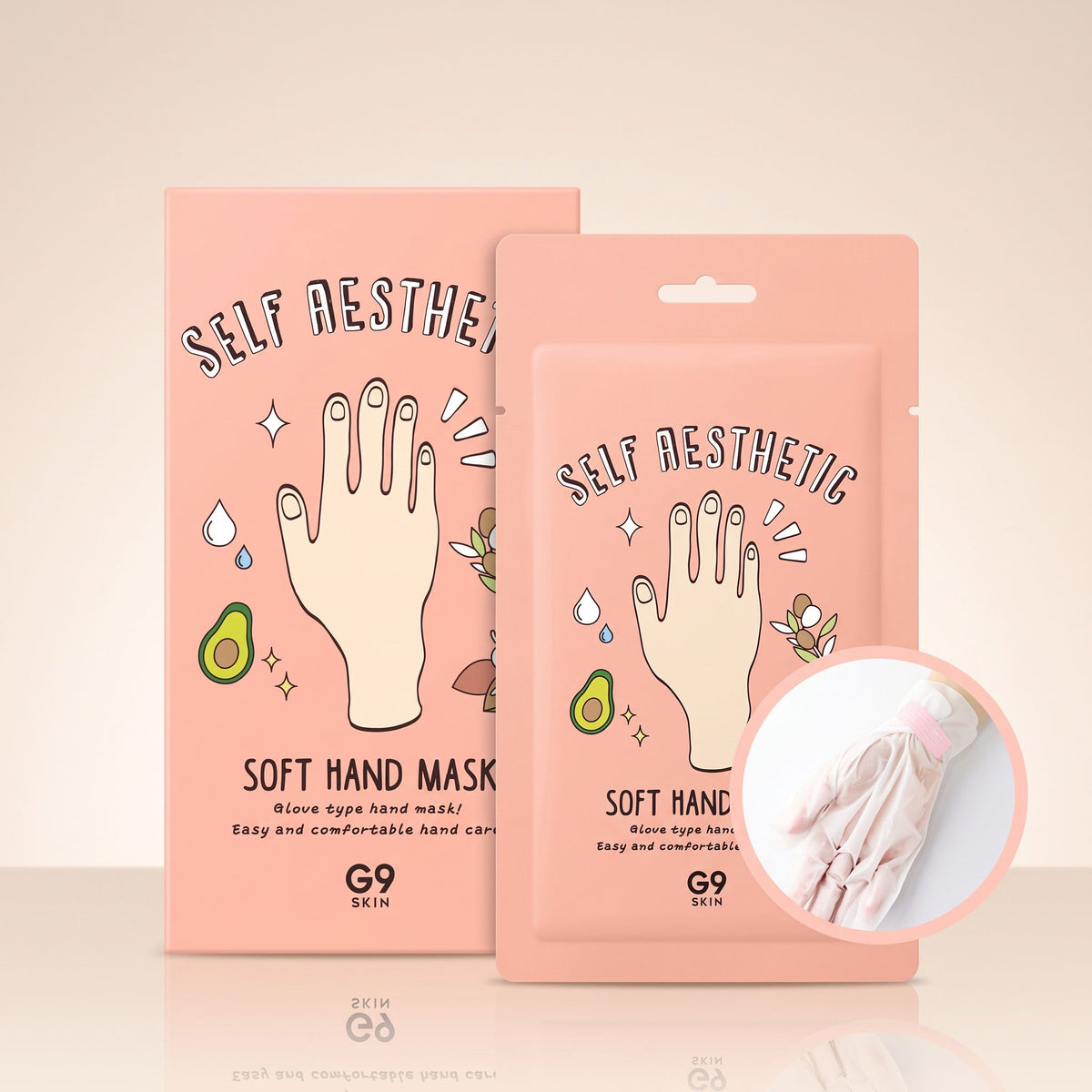 G9 Skin – Self Aesthetic Soft Hand Mask – 1 pièce - hero