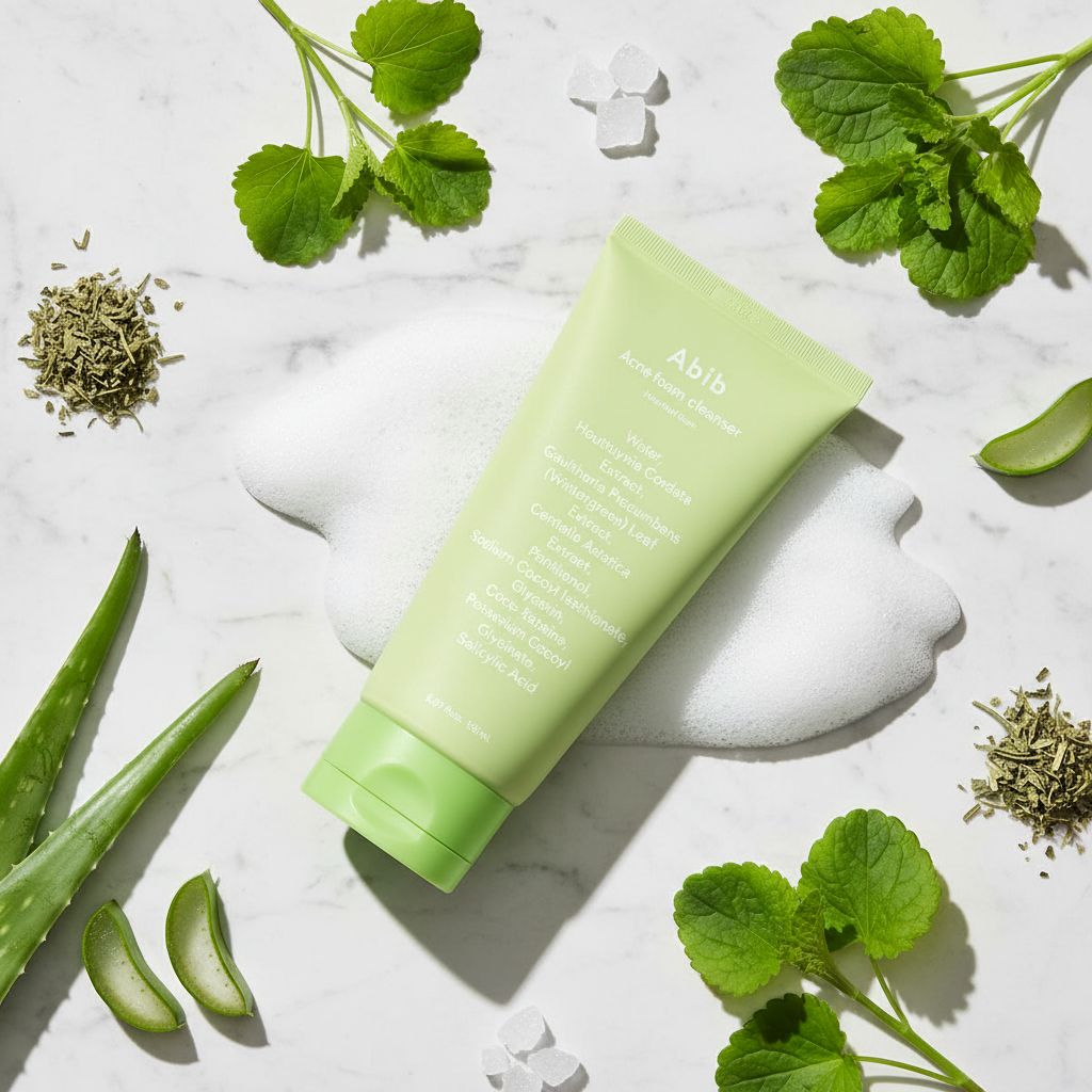 [Abib] ACNE FOAM CLEANSER HEARTLEAF FOAM 150ML - ingredients