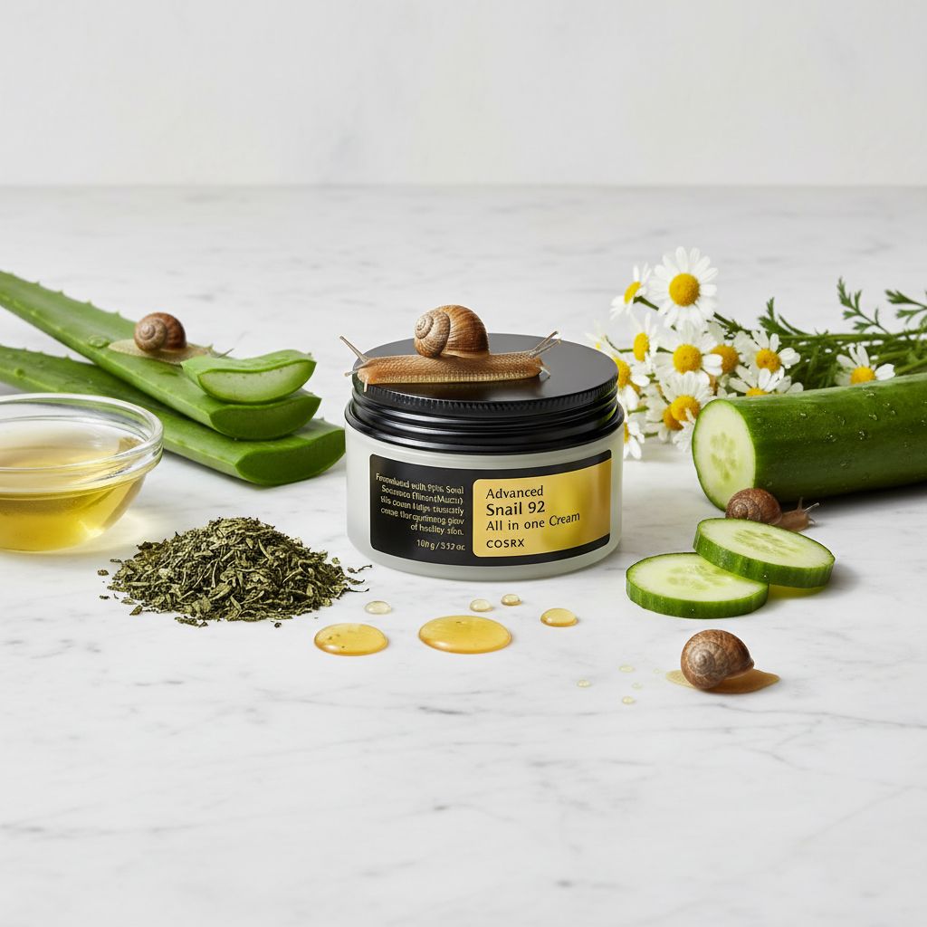 COSRX Advanced Snail 92 All In One Cream – Crème Réparatrice à la Mucine d’Escargot 100 g - ingredients