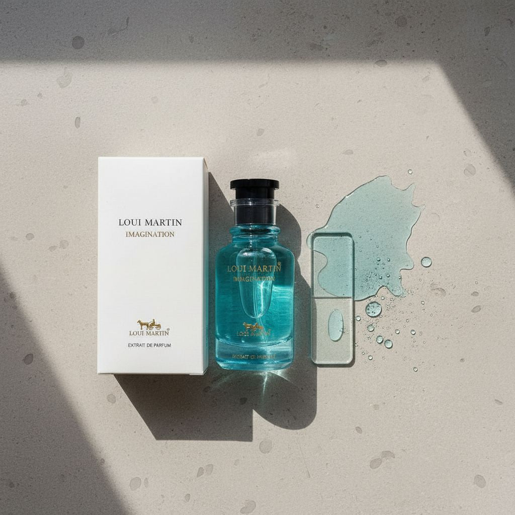 LOUI MARTIN Imagination Extrait de Parfum 100ml - texture